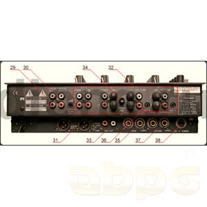 DJ-������ Pioneer DJM-600  (4 chanel, 5 line, 3 phono)